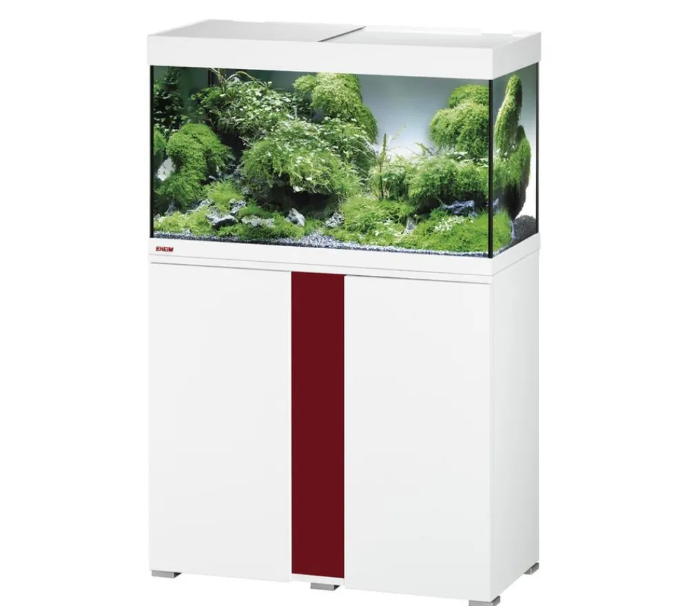 EHEIM Möbel - Aquarium Vivaline LED, Dekorbrett Dunkelrot