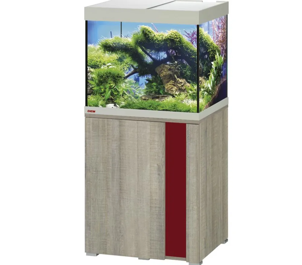 EHEIM Möbel - Aquarium Vivaline LED, Dekorbrett Dunkelrot