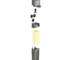 EHEIM Filter > Innenfilter miniUP, ca. B54/H128/T33 mm