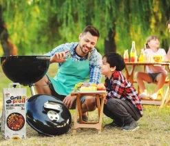 Eifelglut Grillprofi BBQ-Grillbriketts, 3 kg Schwarz Sale