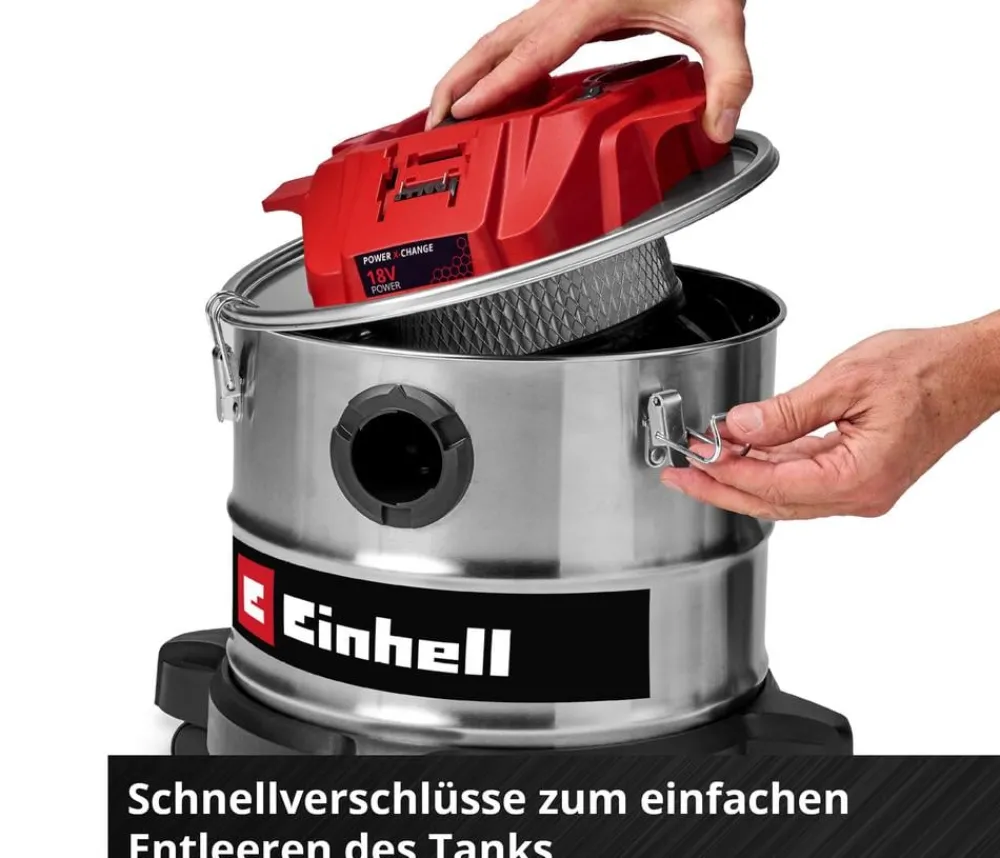 Einhell Akku-Aschesauger TE-AV 18/15 Li C-Solo Sale