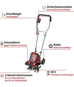 Einhell Akku-Bodenhacke GE-CR 30 Li-Solo Clearance