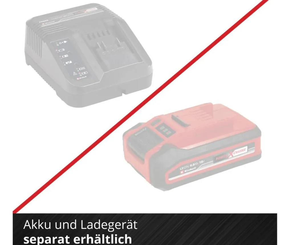 Einhell Gartengeräte - Akku-Bodenhacke GE-CR 18/20 Li E-Solo