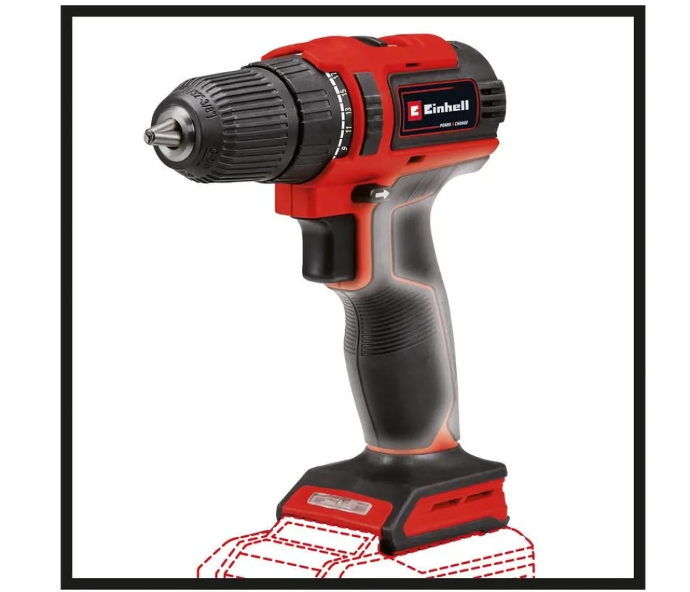 Einhell Akku-Bohrschrauber TE-CD 18/40 Li BL-Solo Clearance