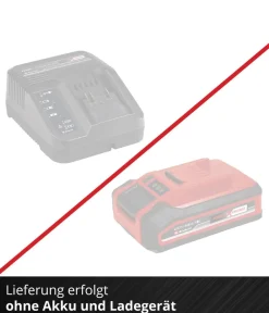 Einhell Gartengeräte - Akku-Gras- und Strauchschere GE-CG 18/100 Li- 3 in 1-Solo