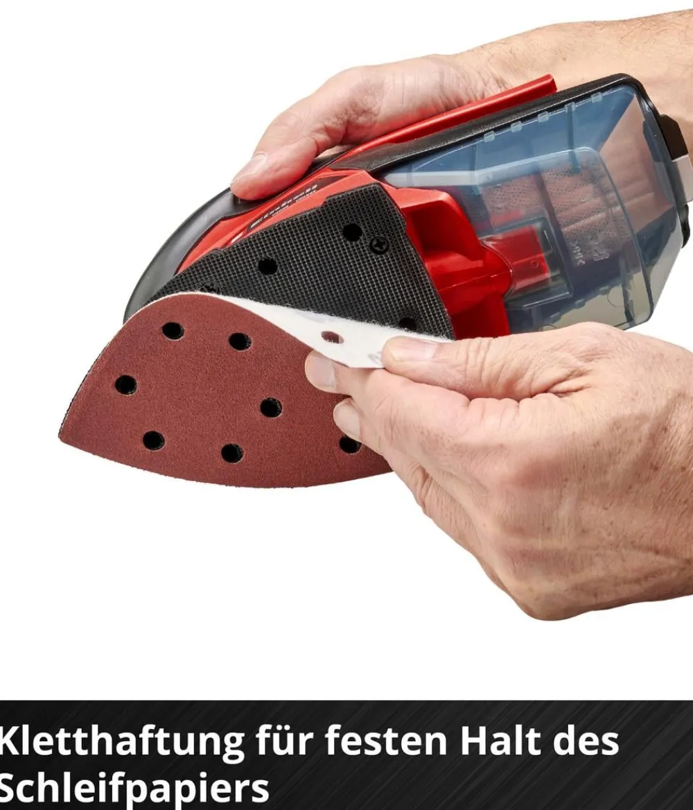 Einhell Gartengeräte - Akku-Multischleifer TE-OS 18/150 Li Solo