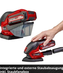 Einhell Gartengeräte - Akku-Multischleifer TE-OS 18/150 Li Solo