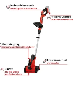 Einhell Gartengeräte > Akku-Oberflächenbürste PICOBELLA 18/215