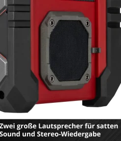 Einhell Mehr Haushaltshelfer - Akku-Radio TE-CR 18 Li DAB+/FM/BT - Solo