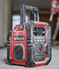Einhell Mehr Haushaltshelfer - Akku-Radio TE-CR 18 Li DAB+/FM/BT - Solo