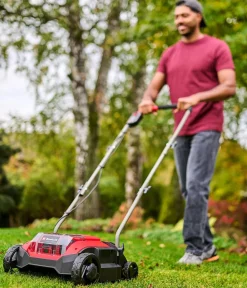 Einhell Gartengeräte - Akku-Vertikutierer-Lüfter GC-SC 18/28 DS Li-Solo