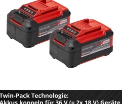 Einhell Gartengeräte Zubehör > Akku 2x 18 V 5,2 Ah PXC-Twinpack