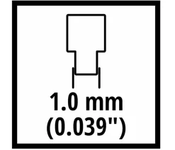 Einhell Ersatzkette für Akku-Astkettensäge GE-PS 18/15 Li BL, 15 cm, 28 TG 1,0 mm Best