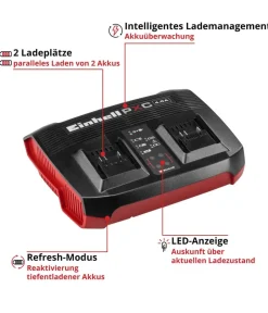 Einhell Gartengeräte Zubehör > PXC-Ladegerät Power X-Twincharger 4A