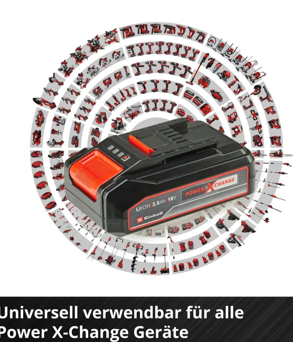 Einhell Gartengeräte - PXC-Starter-Kit 18 V 2,5 Ah