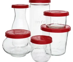 Einkochwelt WECK® Silikondeckel Rot Clearance