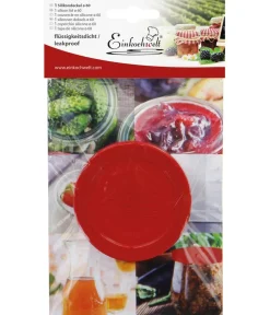 Einkochwelt WECK® Silikondeckel Rot Clearance