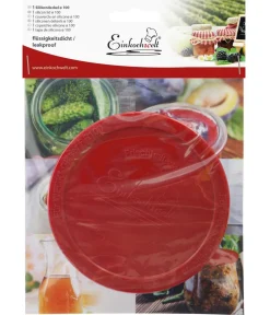 Einkochwelt Einkochautomaten & Zubehör - WECK® Silikondeckel Rot