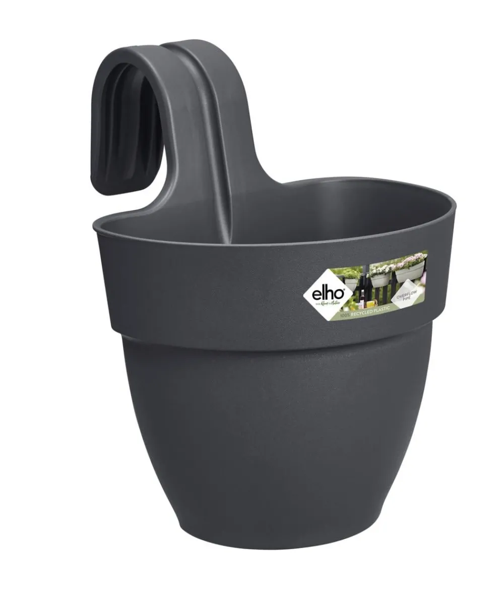 Elho Blumenampeln & -Schalen > Kunststoff-Balkonhängetopf Vibia Campana Easy, rund