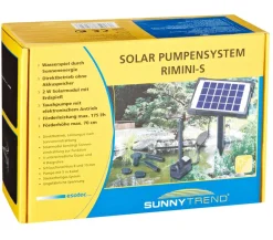 Esotec Gartenteich·Teichpumpen & Teichtechnik|Teichpumpen & Teichtechnik - Solarpumpensystem Rimini-S Schwarz