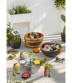 Esotec Gartenteich·Teichpumpen & Teichtechnik|Teichpumpen & Teichtechnik - Solarpumpensystem Rimini-S Schwarz