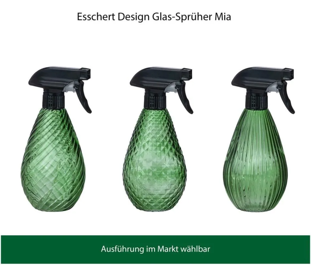 Esschert Design Gießkannen & Sprühflaschen > Glas-Sprüher Mia, verschiedene Ausführungen, 510 ml