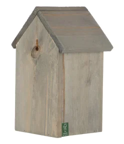 Esschert Design Nistkästen - Nistkasten Kohlmeise Pinie, ca. B15/H25/T13,7 cm Grau