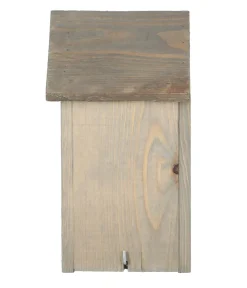 Esschert Design Nistkästen - Nistkasten Kohlmeise Pinie, ca. B15/H25/T13,7 cm Grau
