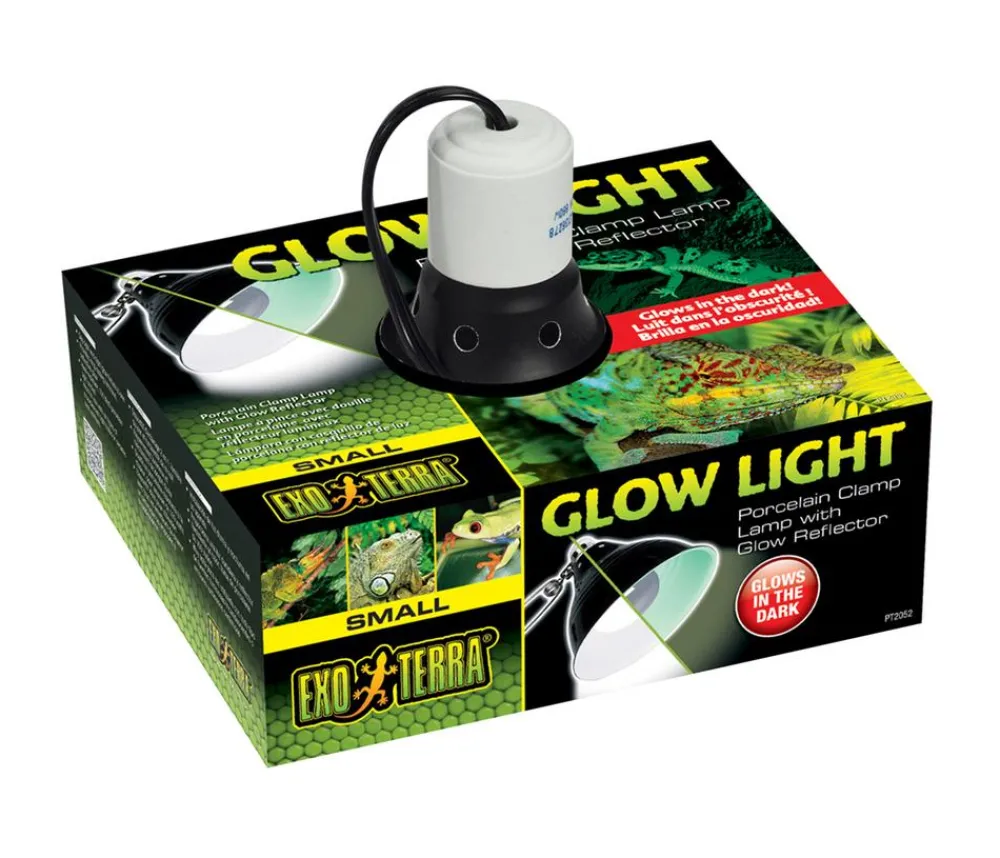 Exo Terra® Terrarientechnik - Glow Light, Porzellan Klemmlampe small