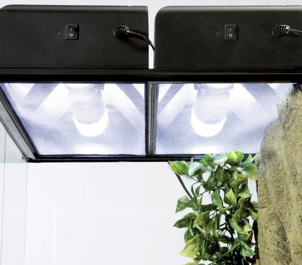Exo Terra® Terrarientechnik > Terrarienlampen-Abdeckung Compact Top