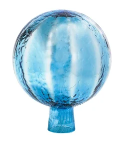 ELIAS Glashütte Gartenkugeln & Glas Deko|Gartenzwerge & Gartenfiguren > Farbglashütte Lauscha Rosenkugel Gelato, Ø15/H15 cm