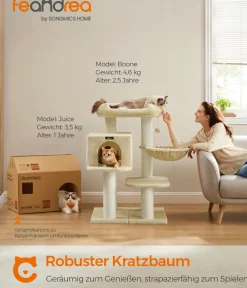 Feandrea Kratzbäume & Kratzmöbel > Kratzbaum, ca. B70/H107/T60 cm