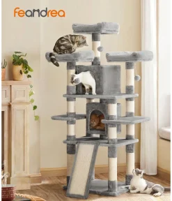 Feandrea Kratzbäume & Kratzmöbel > Kratzbaum, ca. B60/H172/T55 cm