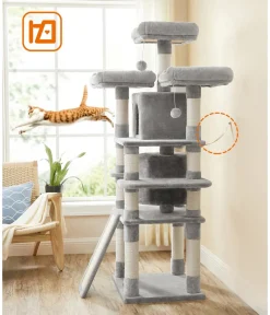Feandrea Kratzbäume & Kratzmöbel > Kratzbaum, ca. B60/H172/T55 cm