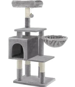 Feandrea Kratzbäume & Kratzmöbel > Kratzbaum mit Liegemulde, , ca. B50/H110/T40 cm