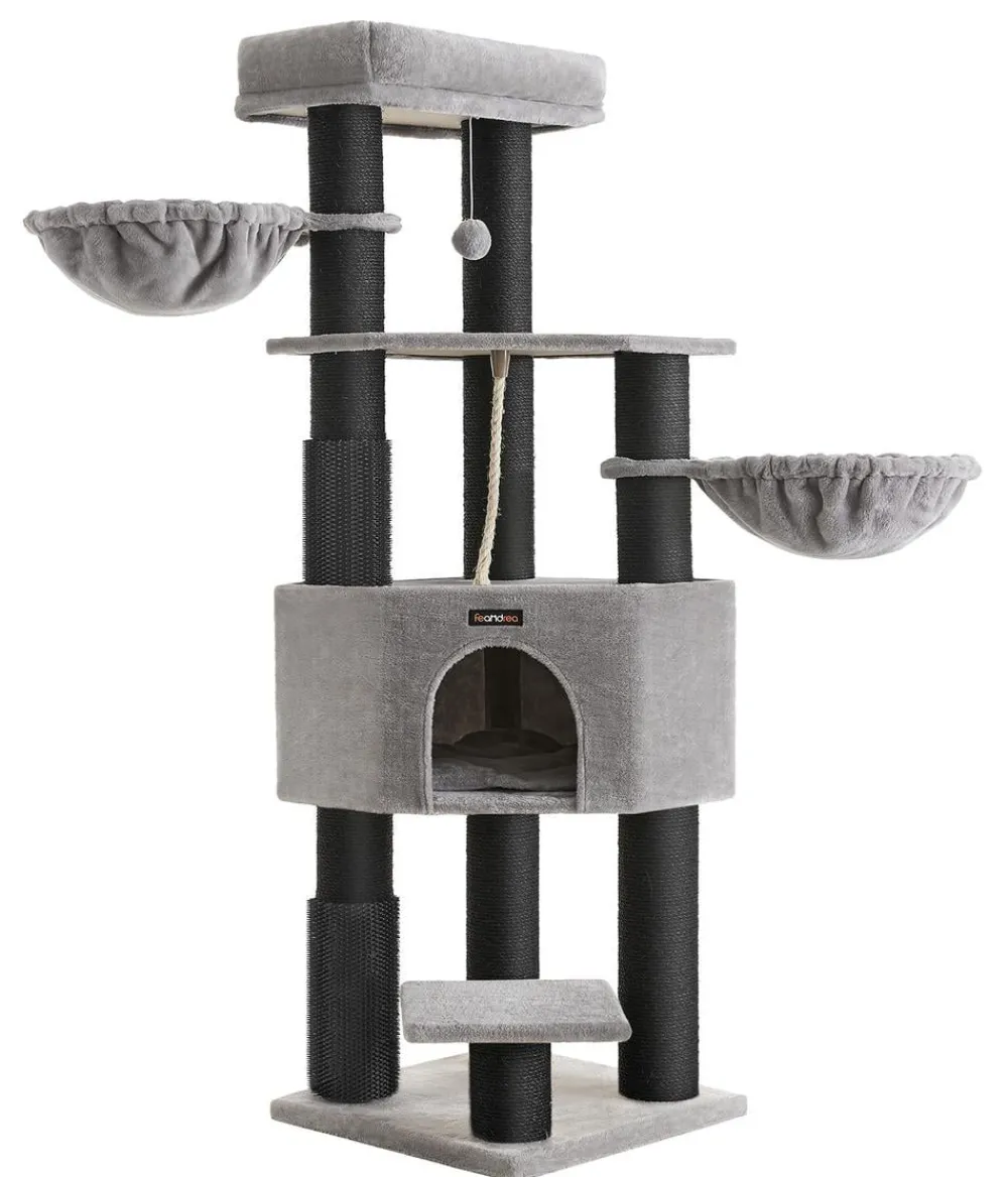 Feandrea Kratzbaum mit selbstwärmenden Decken, /, ca. B50/H160/T50 cm Online
