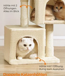 Feandrea Kratzbäume & Kratzmöbel > Kratzbaum S, ca. B54/H67/T34 cm