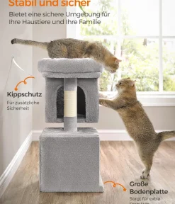 Feandrea Kratzbäume & Kratzmöbel > Kratzbaum S, ca. B54/H67/T34 cm