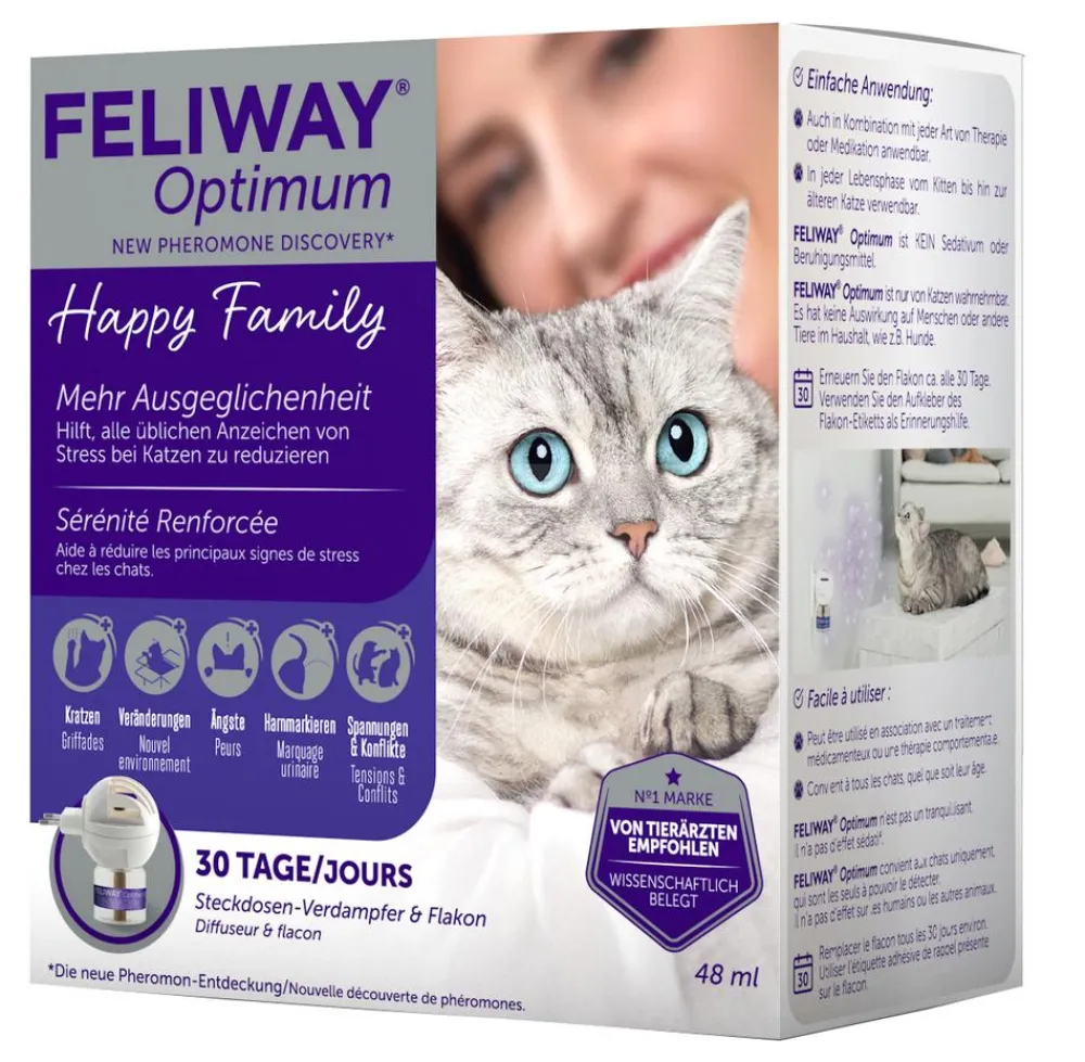 FELIWAY® Katzenpflege > Optimum Verdampfer Start-Set