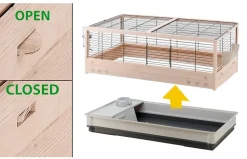 Ferplast® Nagerkäfige - ferplast Nagerheim Arena 120, , ca. B125/H51/T64 cm