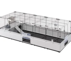Ferplast® Nagerkäfige - ferplast Nagerheim Modular 4, , ca. B179/H56/T72 cm Hellgrau