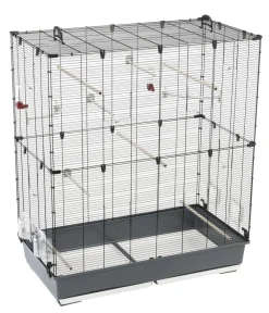 Ferplast® ferplast Vogelheim Planeta, , ca. B99,5/H170/T53 cm Schwarz Discount