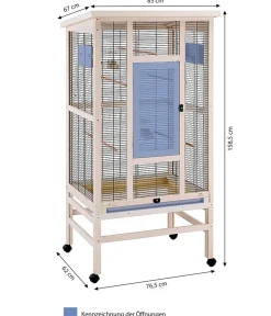 Ferplast® Vogelkäfige & Volieren - ferplast Vogelvoliere Wilma,