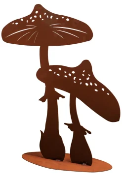 Ferrum Dekoartikel|Mehr Gartendekoration > Rost-Fliegenpilz