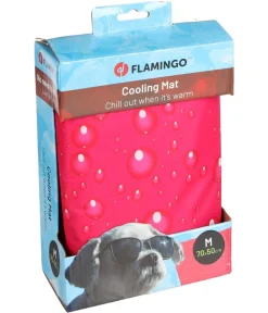 Flamingo Mehr Transport & Unterwegs|Hundedecken - Kühlmatte Fresk Drop, rechteckig, fuchsia Rot