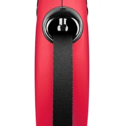 flexi® Hundeleinen - Hundeleine Gurt-Leine New Classic, Large, 8m Rot