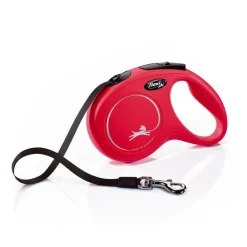 flexi® Hundeleine Gurt-Leine New Classic, Medium, 5m Rot Online