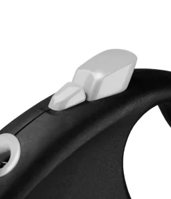 flexi® Hundeleine Seil-Leine Black Design, Medium, 5 m Schwarz New