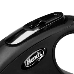 flexi® Hundeleinen - Hundeleine Seil-Leine New Classic, Medium, 5m Schwarz