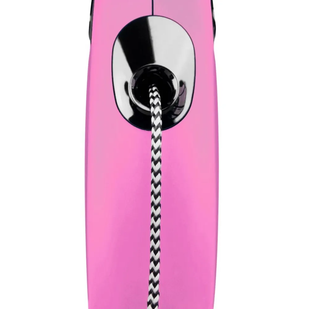 flexi® Mehr Katzenzubehör|Hundeleinen - Hundeleine Seil-Leine New Classic, X-Small, 3m Pink